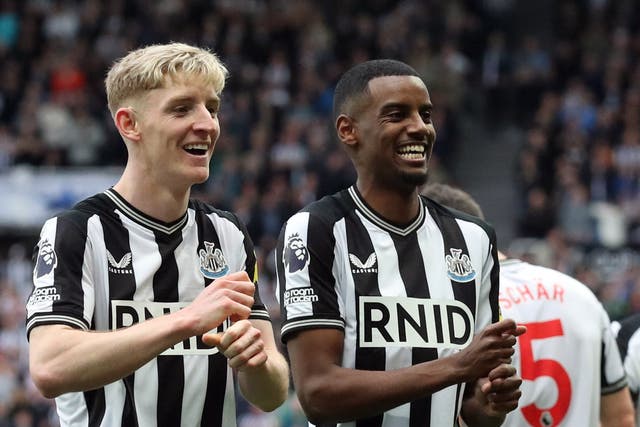 Newcastle United beat Tottenham at home to boost their hopes of European qualifications 1 2024 04 13T120435Z 586379782 UP1EK4D0XJM2P RTRMADP 3 SOCCER ENGLAND NEW TOT REPORT