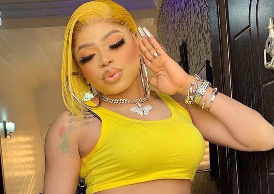 Nigerians go crazy as Bobrisky storms Ikeja City Mall in Lagos. 1 20240401 210607