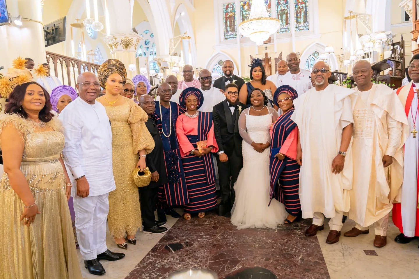 Governor Sanwo-olu's daughter, Modupeoreoluwa ties the knot with her lover. 1 20240407 095508