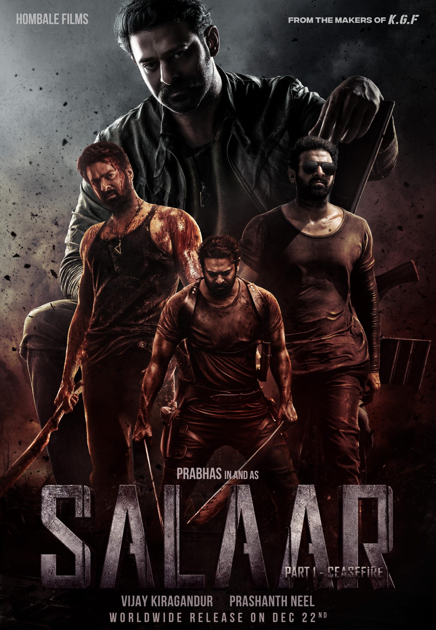 Salaar: Part 1 – Ceasefire (2023) [Indian]