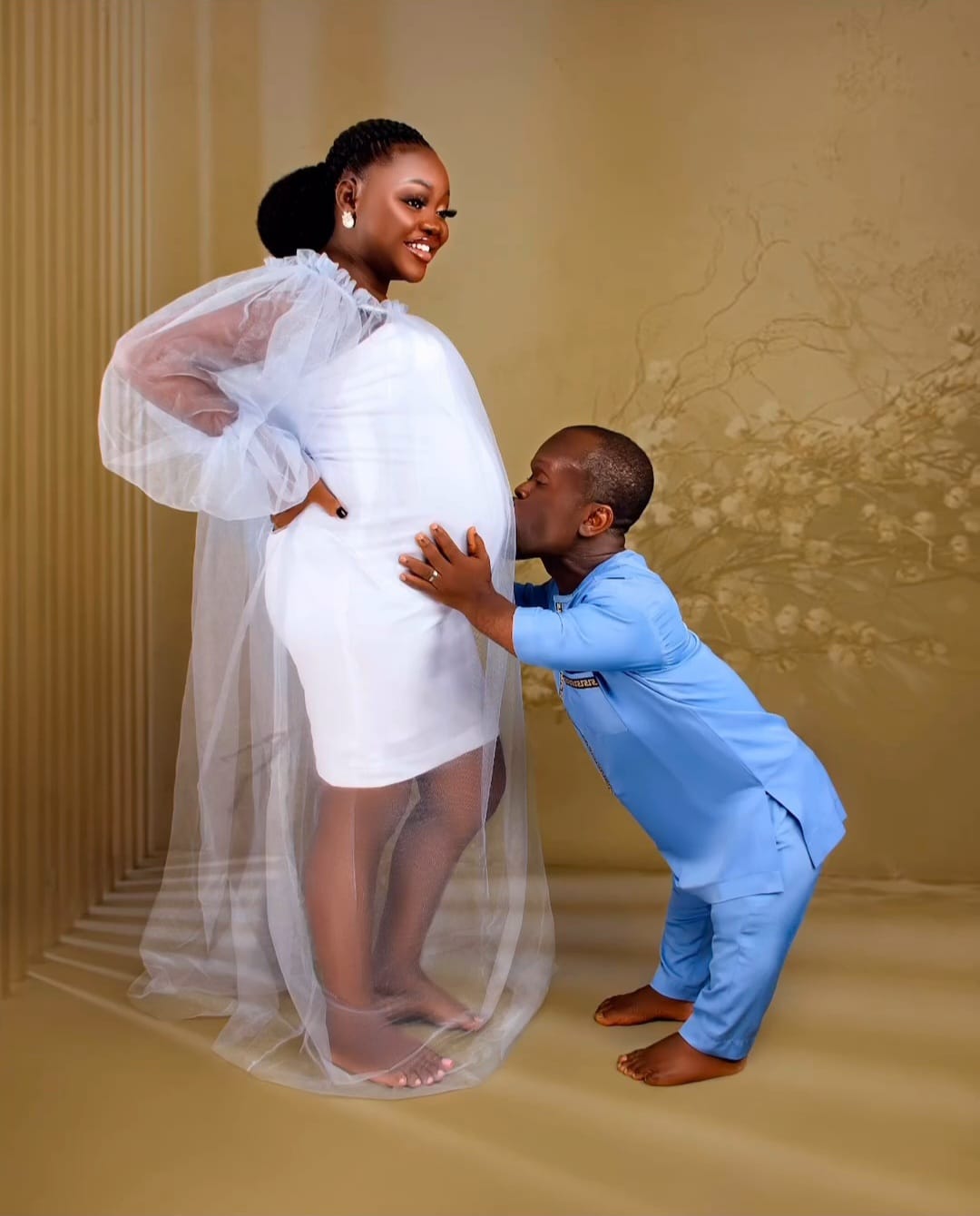 New Beginnings: Actor Victor 'Nkubi' Nwaogu and Wife Vivian Celebrate Arrival of First Child, Shares Heartwarming Video 1 VideoCapture 20240406 115107 1712401778
