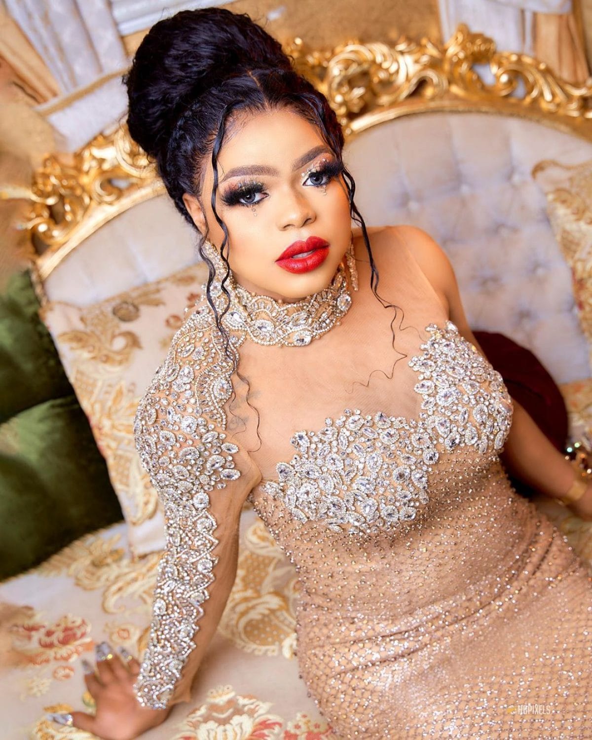 Netizens Abuzz as EFCC Allegedly Arrests Crossdresser Bobrisky: Reactions Pour In 1 bobrisky0 1200x1500 1