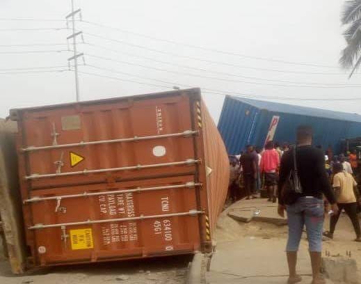 Falling 40-ft container kills a woman in Lagos State 1 images 18 5