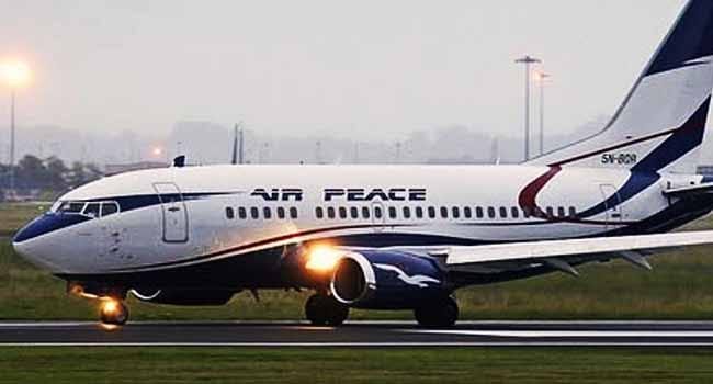 An Air Peace flight made an emergency landing at the Murtala Muhammed International Airport 1 images 48