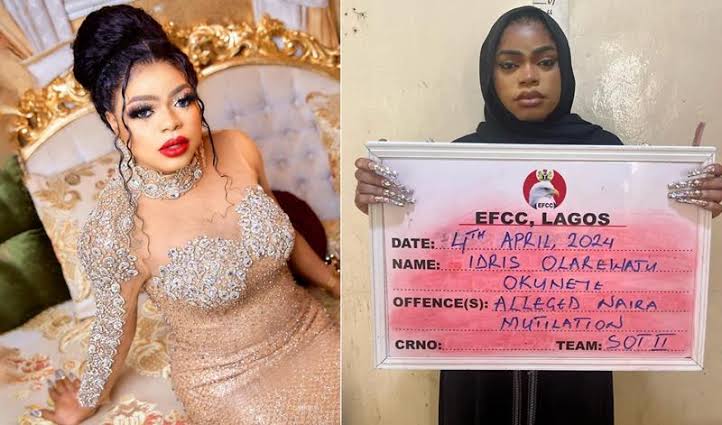 Naira Abuse: Socialite Bobrisky moved from Ikoyi to Kirikiri Prison 1 images 52