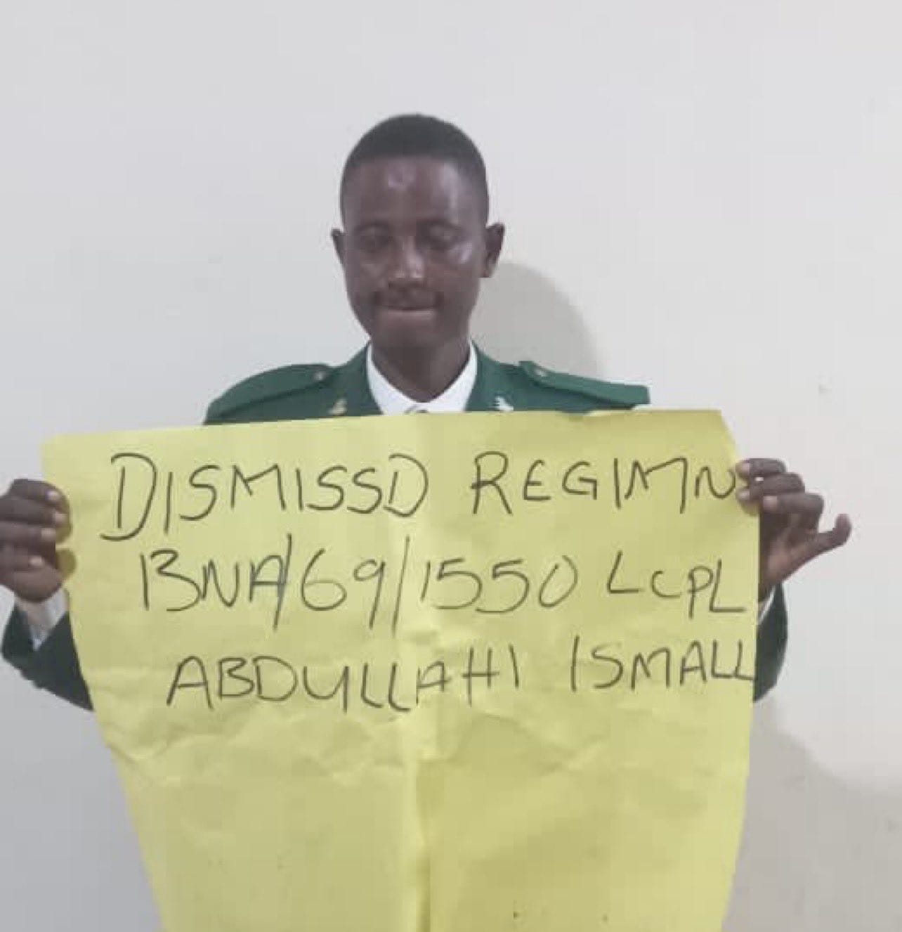 Nigerian Army dismisses the soldier for engaging his colleague’s wife in the other room. 1 20240505 163907