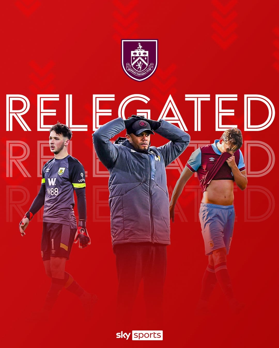 Kompany's Burnley relegated to Championship after losing 2-1 to Tottenham Hotspur 1 20240511 172636
