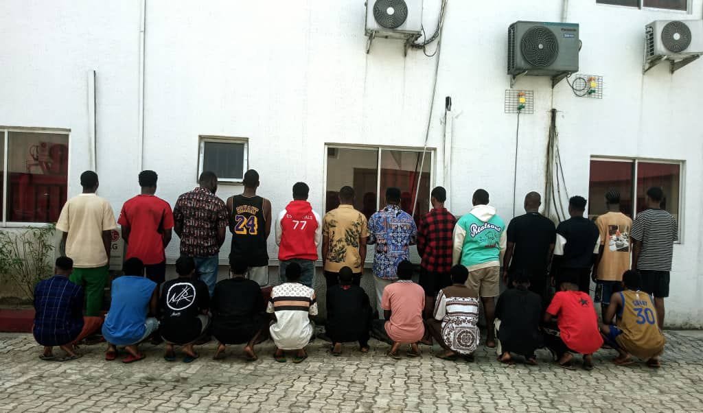 EFCC Arrests 26 Suspected Internet Fraudsters in Port Harcourt 2 20240513 1327038768846633858885972
