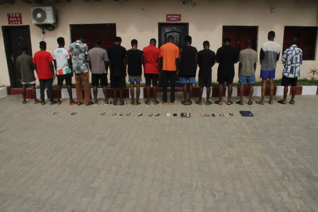 EFCC Arrests 15 Suspected Internet Fraudsters in Zaria 1 20240516 213006 1
