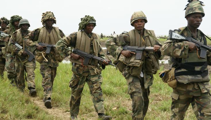 Bomb kills seven Nigerian soldiers on their way to save Borno community from Boko Haram. 1 images 32 3