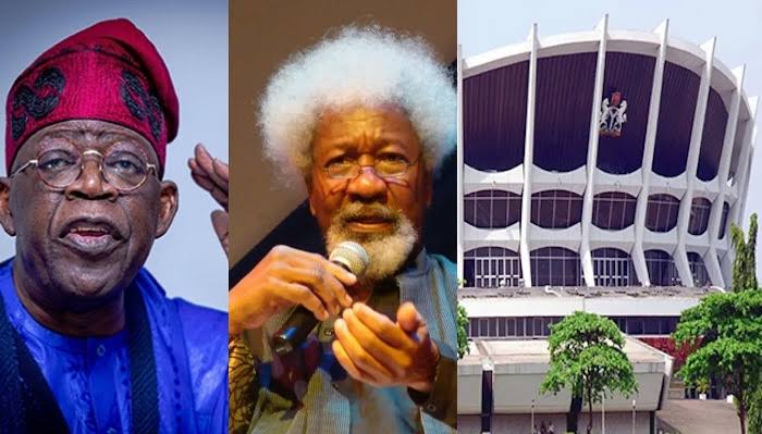 Pres. Bola Ahmed Tinubu names national theatre after Wole Soyinka. 1 images 4 1
