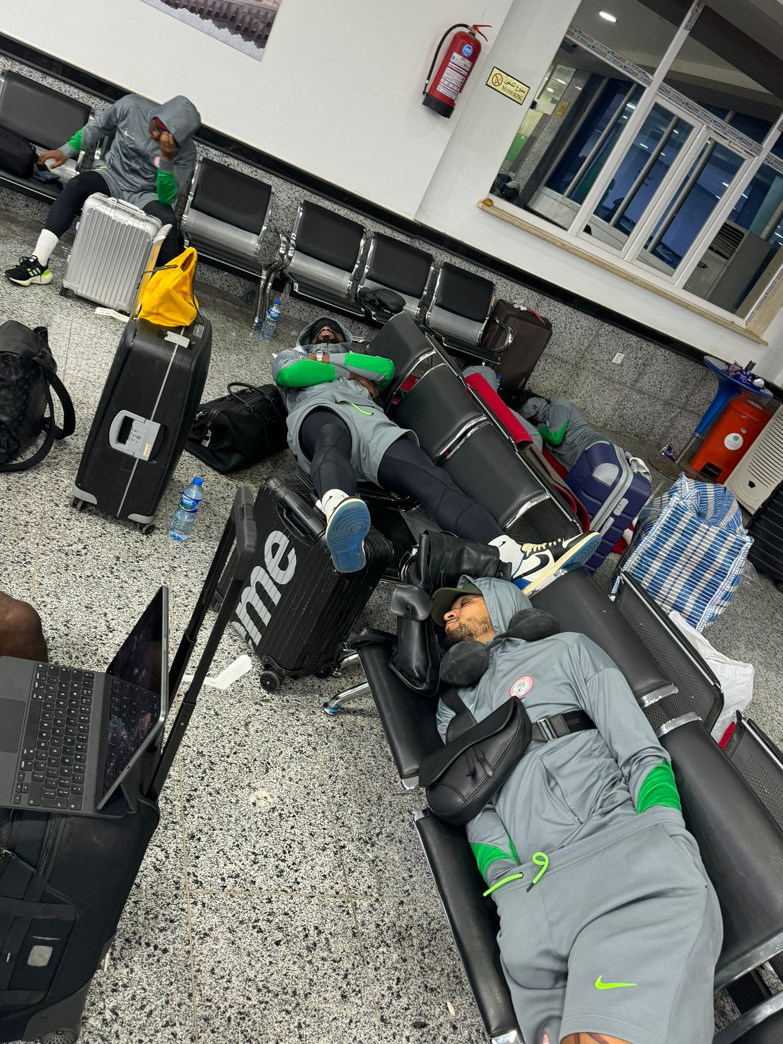Nigerian Super Eagles players stranded in Libya 1 20241014 124147
