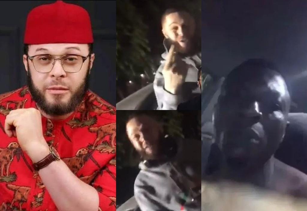 Alex Mascot Ikwechegh publicly issues am apology for assaulting a delivery driver. 1 20241029 131037