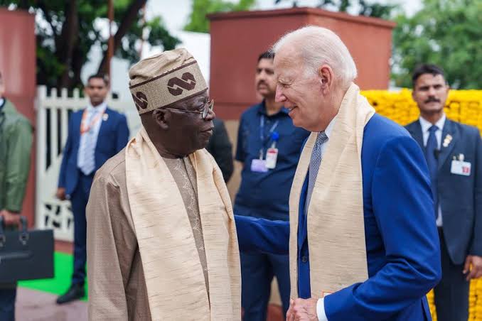 President Bola Tinubu received a call from U.S. President Joe Biden on Tuesday, October 29.