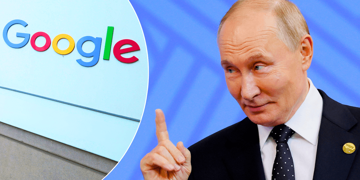 Putin fines Google staggering $20 DECILLION - more than the entire world's economy 1 watch boris johnson tells gb news putin is definitely bad 1
