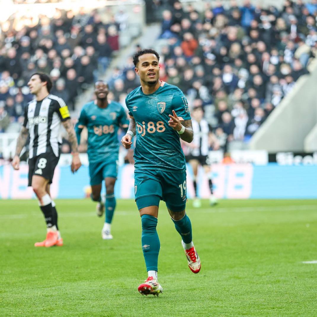 Football: Hat-trick Kluivert as Bournemouth stun Newcastle to go sixth on the log.
