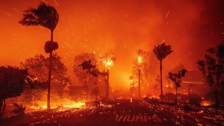 Five feared dead, over $52 billion worth of property d£stroyed as wildfire ravages Los Angeles, USA. 1 images 6 2